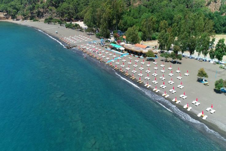 Fethiye Göcek İnlice Plajı: Doğanın ve Denizın Kucaklaştığı Saklı Cennet